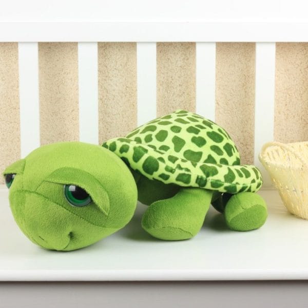 20cm Soft Green Big Eyes Stuffed Tortoise Turtle Animal Plush Doll Toys Baby Kids Toy Gift Home Decor Cute (2)