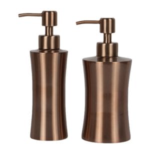 304 stainless steel hand sanitizer bottle Table top soap dispenser Rose gold lotion bottle
