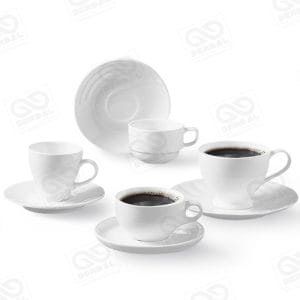Exquisite Coffee Cup Dish Set