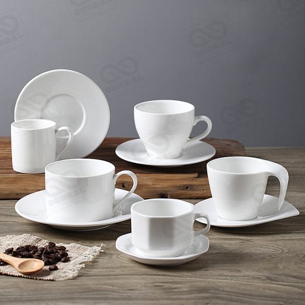Exquisite Coffee Cup Dish Set