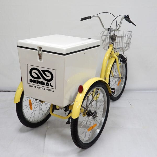 DERBAL Beach Resort Housekeeping Tricycle - Efficient and Durable Solution for Sea Beach (5)
