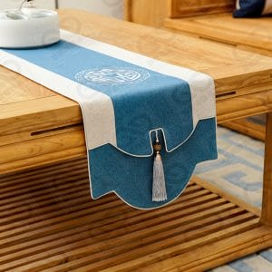 DERBAL's Table Flag Tea Flag Cotton Linen Classical Table Mats