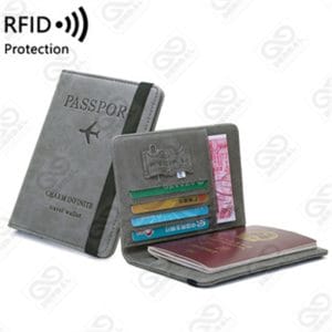 PU Leather Luggage Tag and Passport Cover