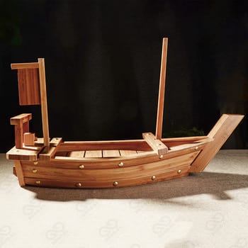 Wooden Sushi Boat
