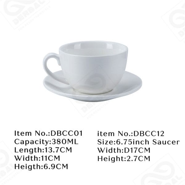 Ceramic Coffee Cups Saucer Sets