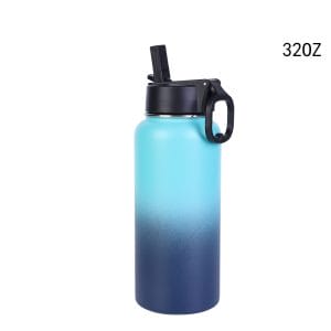 Customized 32oz 40oz Vaccum Insulated Thermo Wide Mouth Sports Drink Bottle 40 OZ Flask Double Wall Stainless Steel Water Bottles