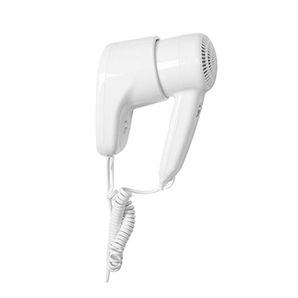 Wall Mounted Hair Dryer Hotel ABS Plastic Energy Saving Hand Dryer For Bathroom