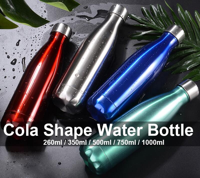 17oz 500ml Bulk Hot And Cold Vacuum Insulated Leak Proof Wide Mouth Sus 304 Stainless Steel Water Bottle