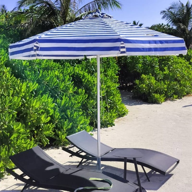 Beach Umbrella and Cover for Guest Villas