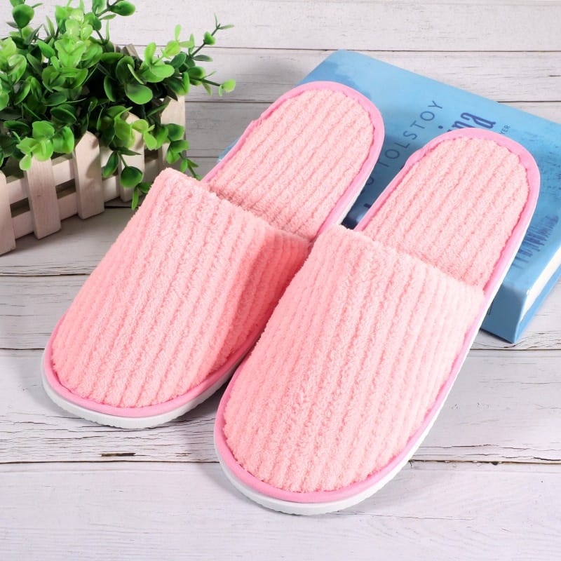 Luxurious Cotton Hotel Slippers-Hotel Supplies