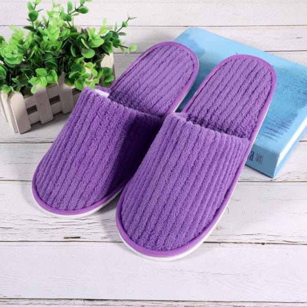 Luxurious Cotton Hotel Slippers-Hotel Supplies