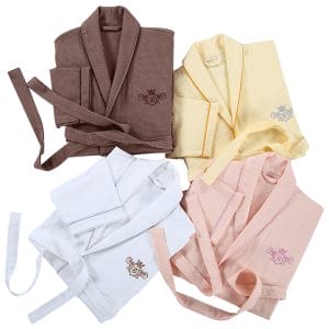 Luxury Waffle Weave Bathrobe