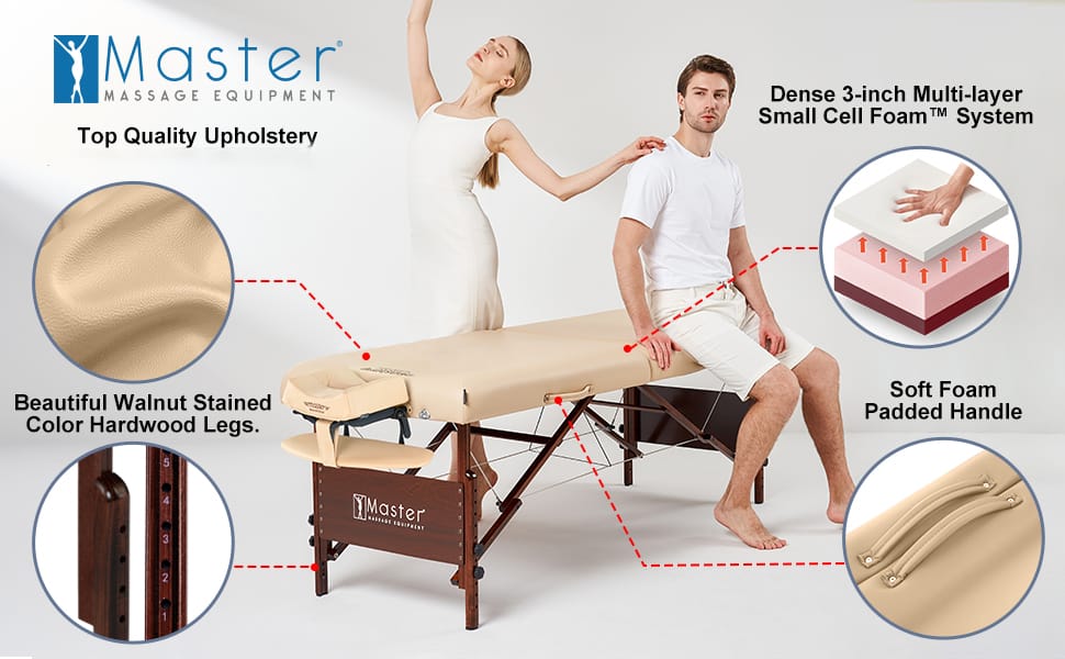 Master Massage 30 Del Ray Pro Portable Massage Table-SPA