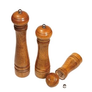 Pepper Grinder Oak 5-inch 8-inch 10-inch Portable Manual Pepper Salt Grinder