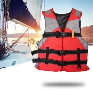 Adult Life Jacket Assistance Vest Kayak Ski Buoyancy Fishing Water Rescue