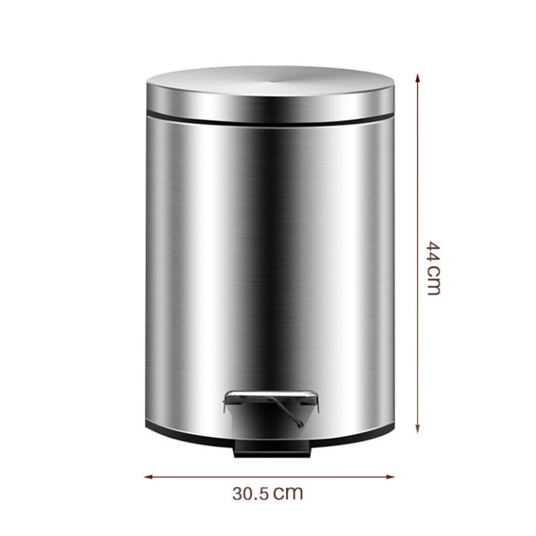 Hotel SS Bathroom Garbage Dustbins Restroom Trash Cans - DERBAL