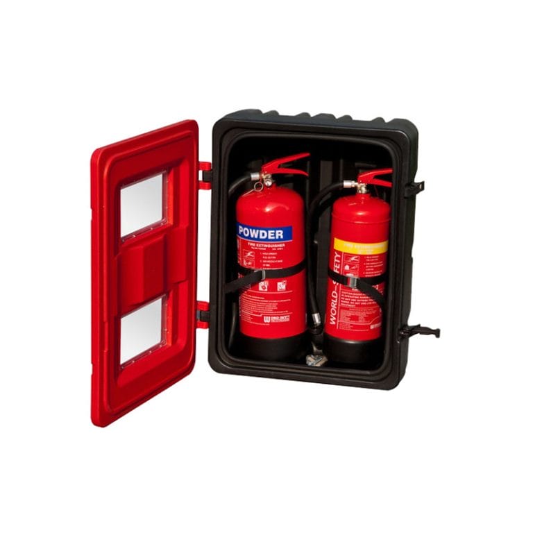 Plastic Fire Extinguisher Cabinet for Powder Foam and Water Extinguisher