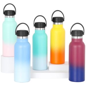 550ml Thermal Water Bottle Stainless Steel Sports Bottle Vacuum Flask With Infuser Lid