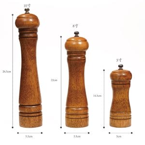 Pepper Grinder Pepper Mill Oak Pepper Grinder