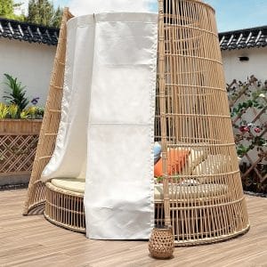 Beach Sun Lounger Hotel Outdoor Sofa Bed