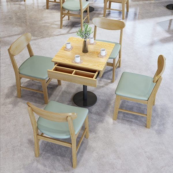 HOTEL DINING TABLE AND CHAIRS