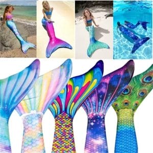 Swimmable Mermaid Tails, Mermaid Tail Skin, and Swim Monofins