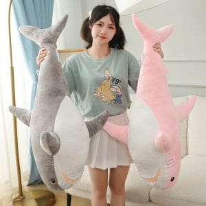 Shark Plush Stuffed Toy Pillow Soft Cute Shark Throw Pillow Cushion Toys