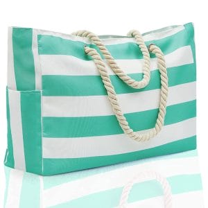 Beach Tote Bag Cotton Beach Bag