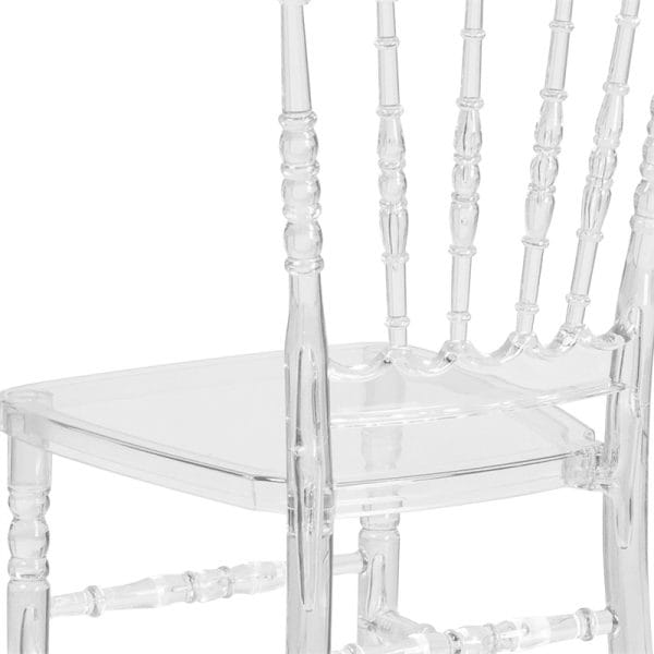 Crystal Ice Stacking Hotel Banquet Chairs Chiavari Chairs