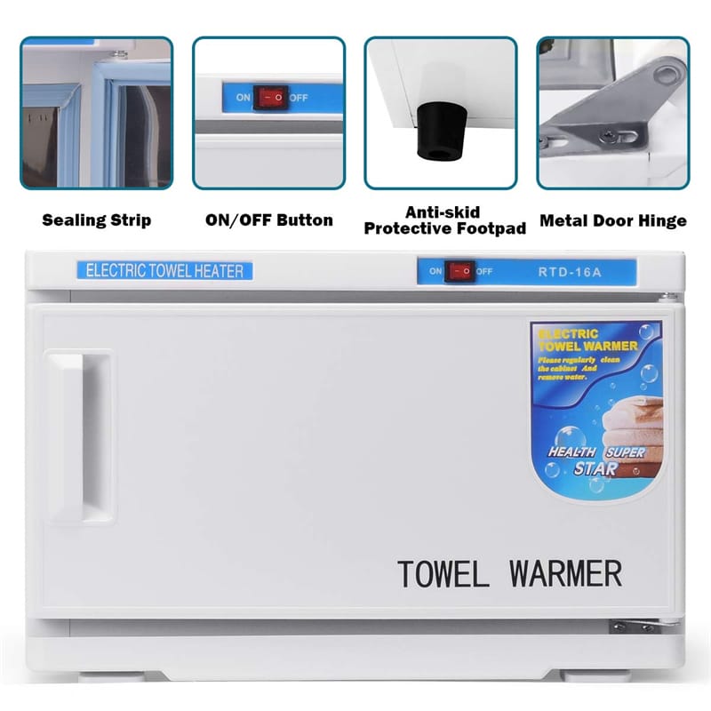 Towel Warmer 16L Large Capacity, Hot Towel Cabinet for Spa Beauty Salon