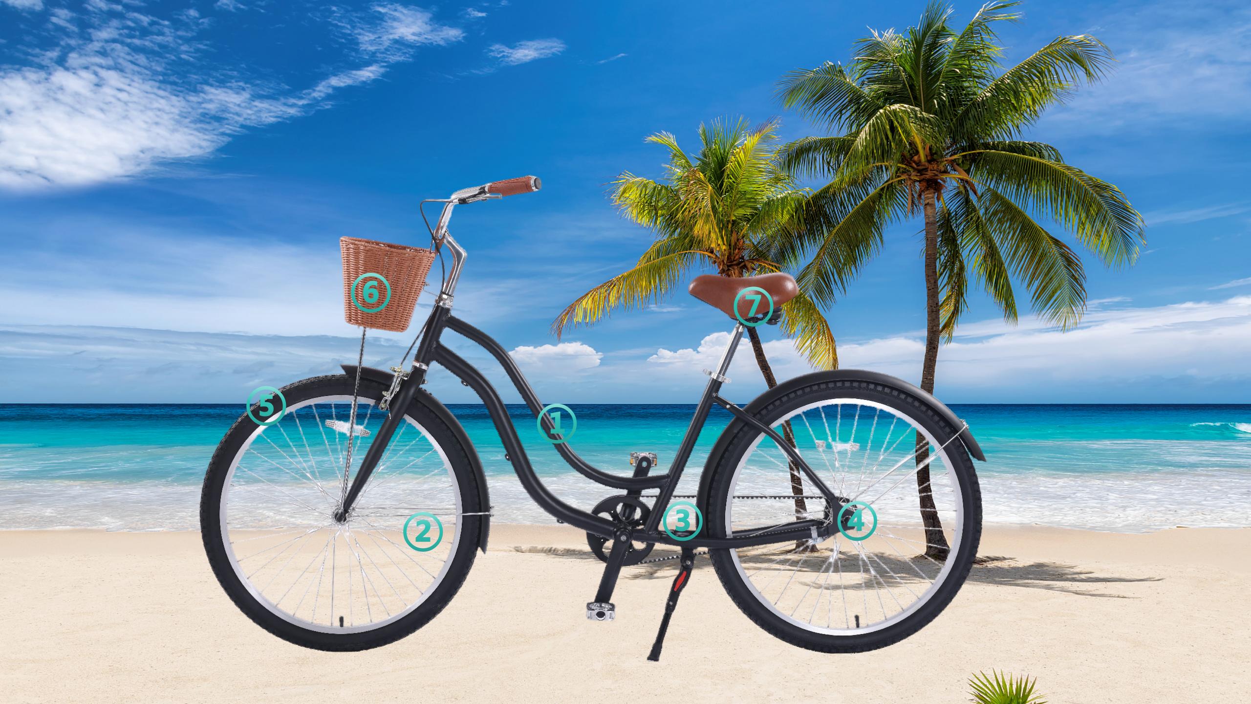 Beach-Cruiser-Bike-Spec