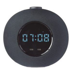 Bluetooth Speaker with Alarm Clock