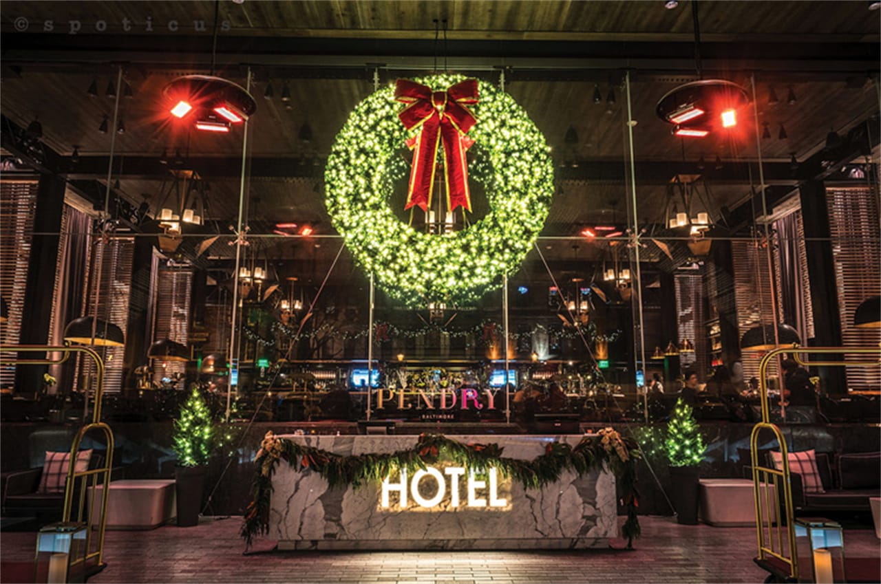 Christmas Lighting products for Hotel