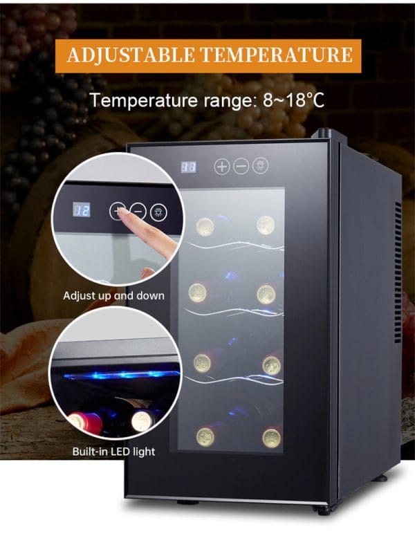 8 Bottle Thermoelectric Wine Cooler