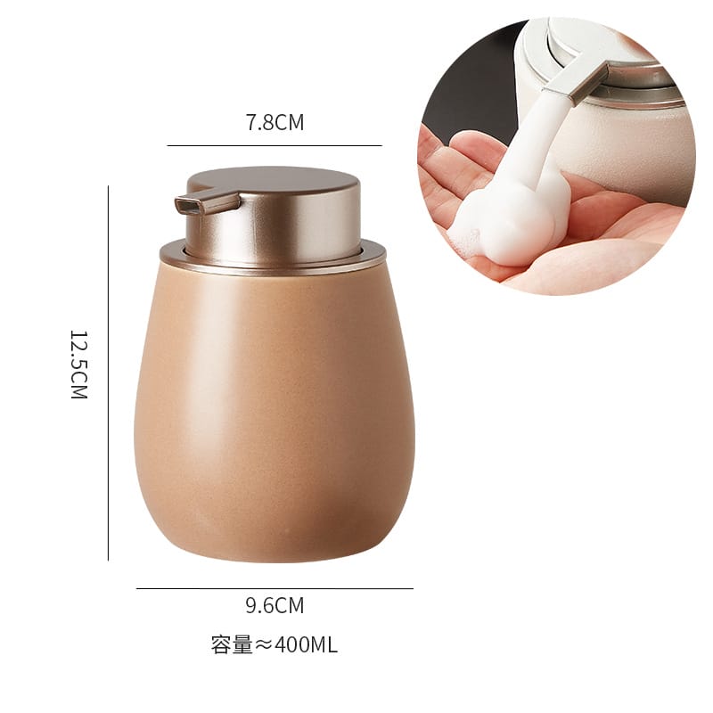 Hotel Bathroom Soap Dispenser Ceramic Dispenser Bottle