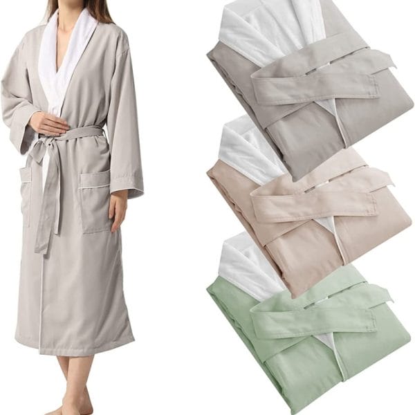 Spa Robe Luxury Microfiber Terry s Best Hotel Bathrobe