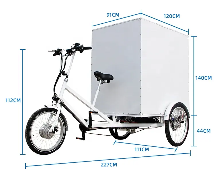 Food Truck delivery Trike 3 wheels Cargo Trike cargo tricycle 1