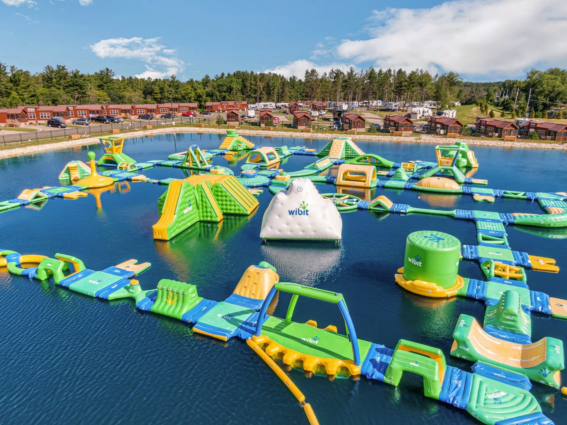 Largest Floating Obstacle Course