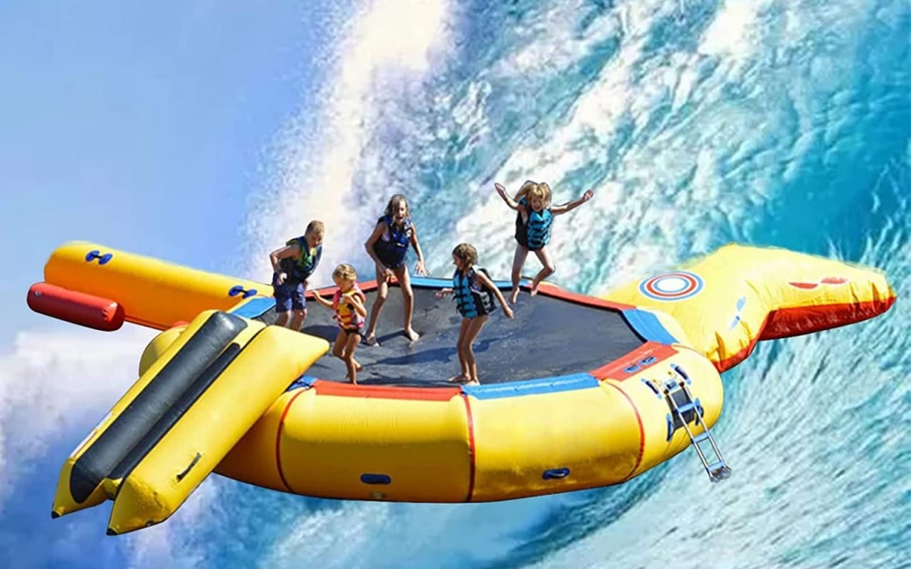 Watersports Inflatable Water Jumping Bed