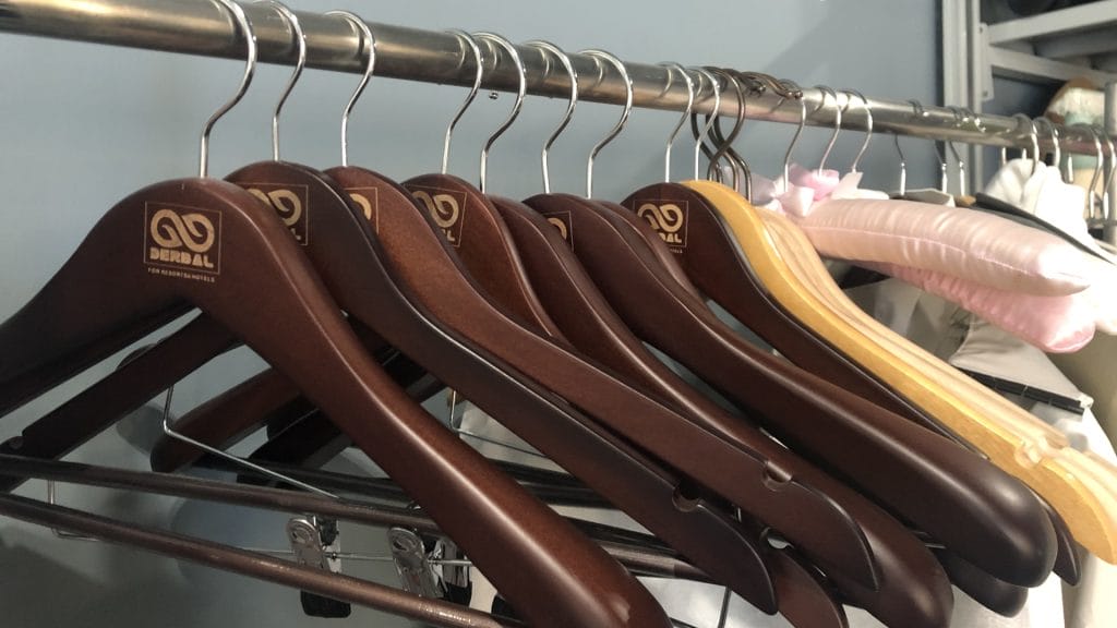 Derbal Wooden Hangers for luxury Hotels