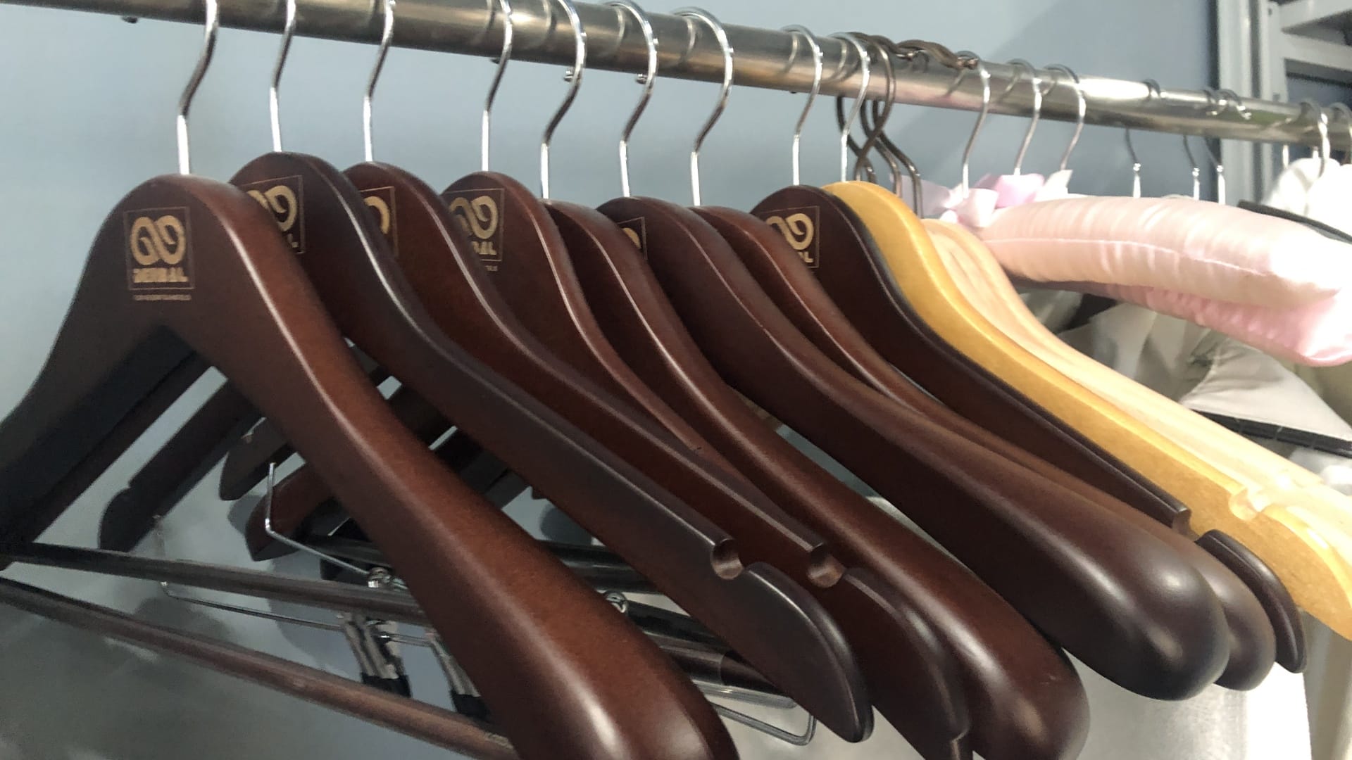 Derbal Wooden Hangers for luxury Hotels