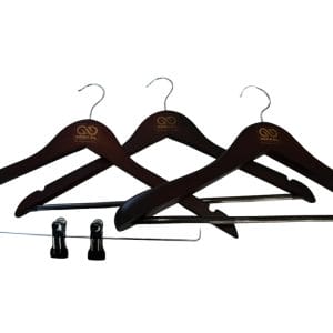 Derbal Wooden Hangers for luxury Hotels 3