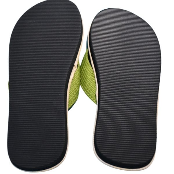 Eco-Friendly Outdoor Hotel Flip Flops - Customizable Non-Slip Straw & EVA Slippers