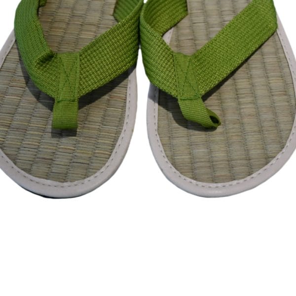 Eco-Friendly Outdoor Hotel Flip Flops - Customizable Non-Slip Straw & EVA Slippers