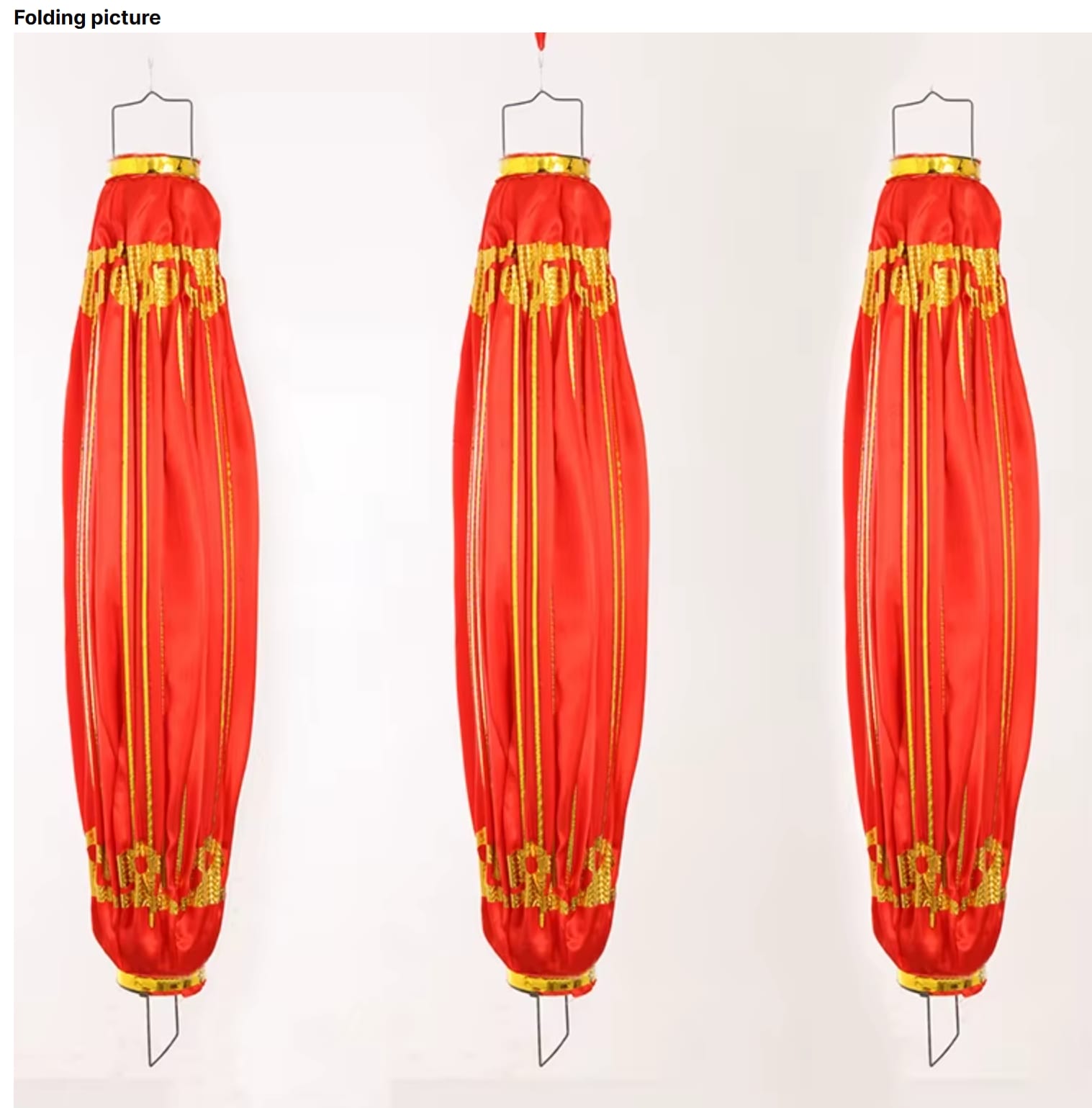 Large Traditional Chinese Outdoor Red Lanterns