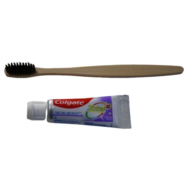 Luxury Hotel Dental Kit Eco Bamboo Toothbrush