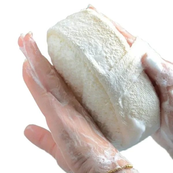 Natural Loofah Sponge Bath Wipes