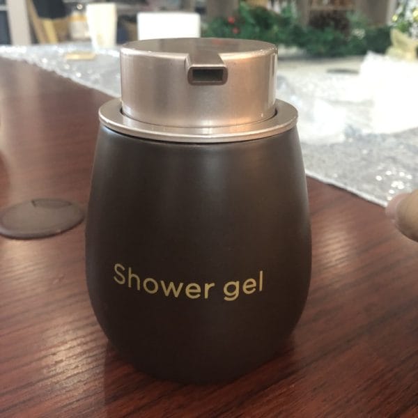 luxury soap dispenser for JW Marriott