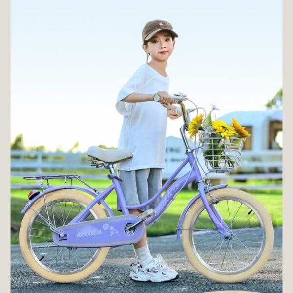 Kids Bike Purple Color