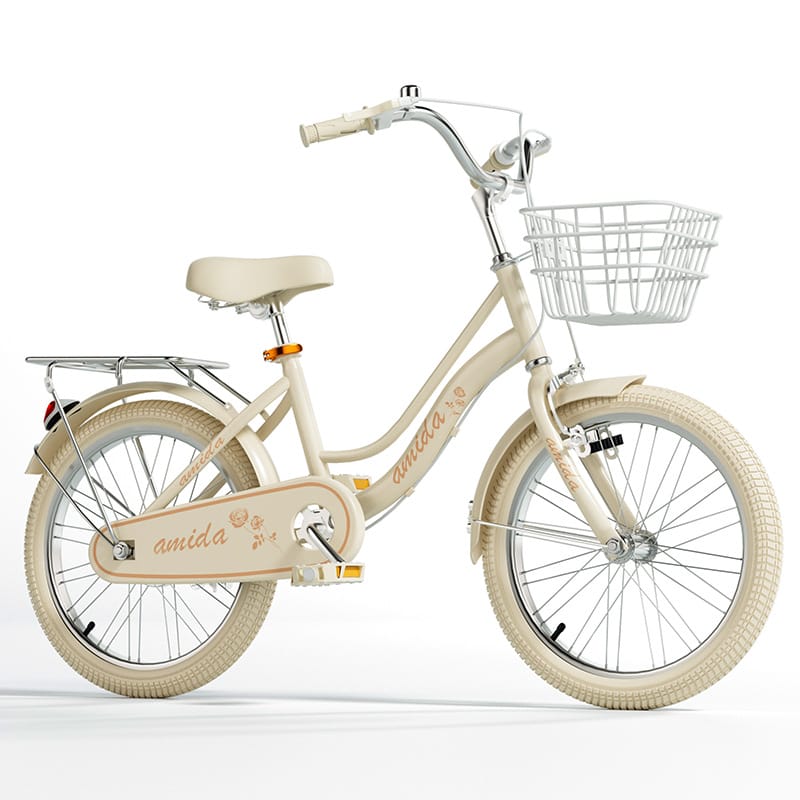 Kids Teens Bike Beige Color